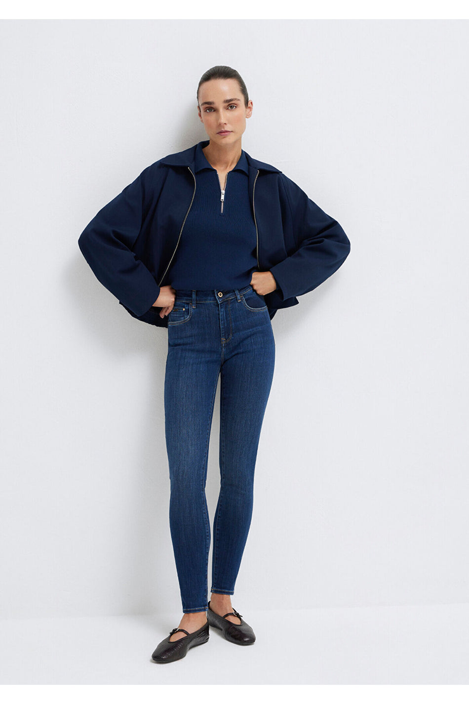 Mavi Tess Gold Premium indigo Mavi Jeans 100328-82232 - MALLTURK