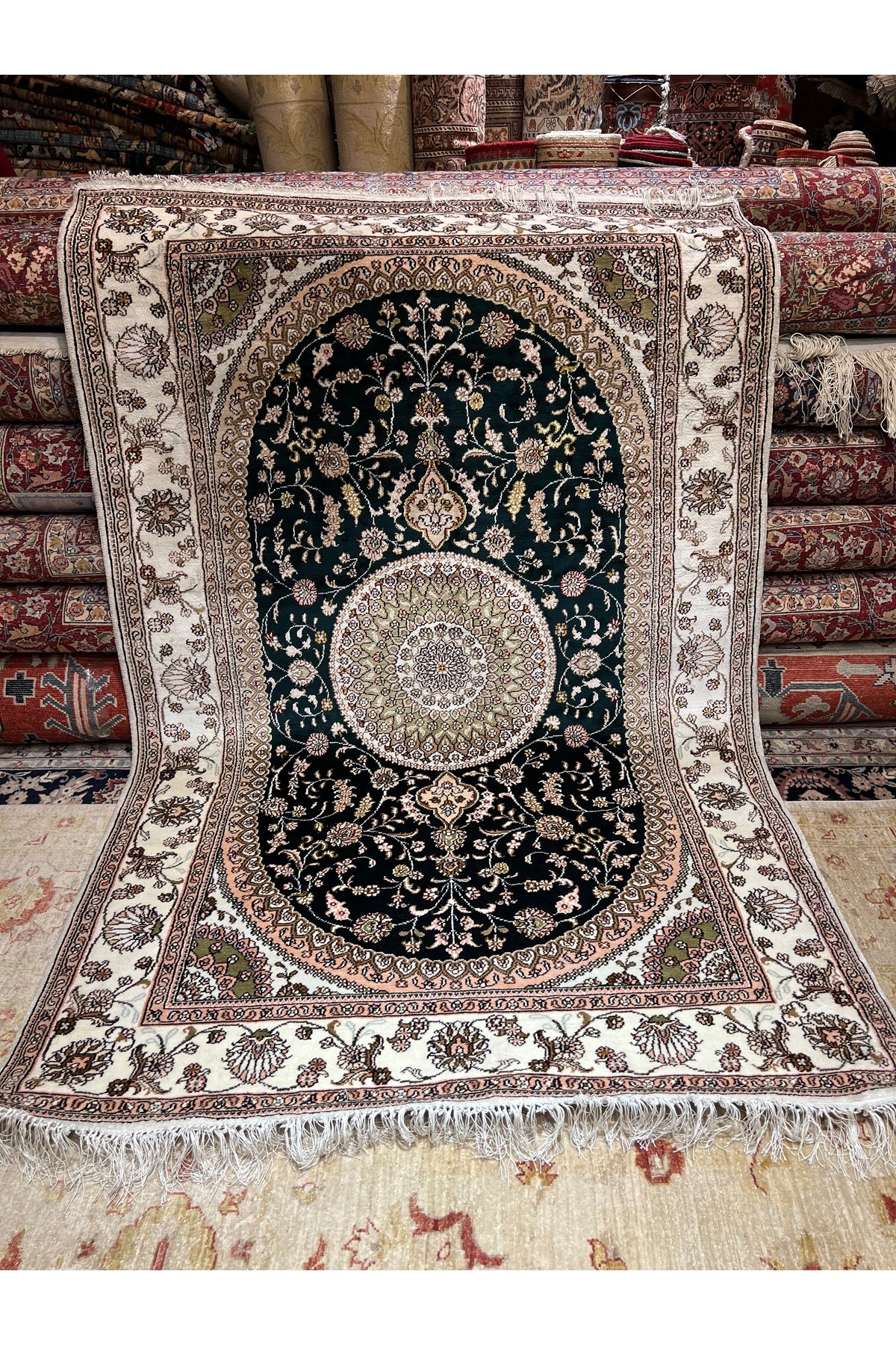 RD RAMAZAN DAG Hand Rug Art Hand-Woven Chinese Wool Rug 190x1.20 - MALLTURK