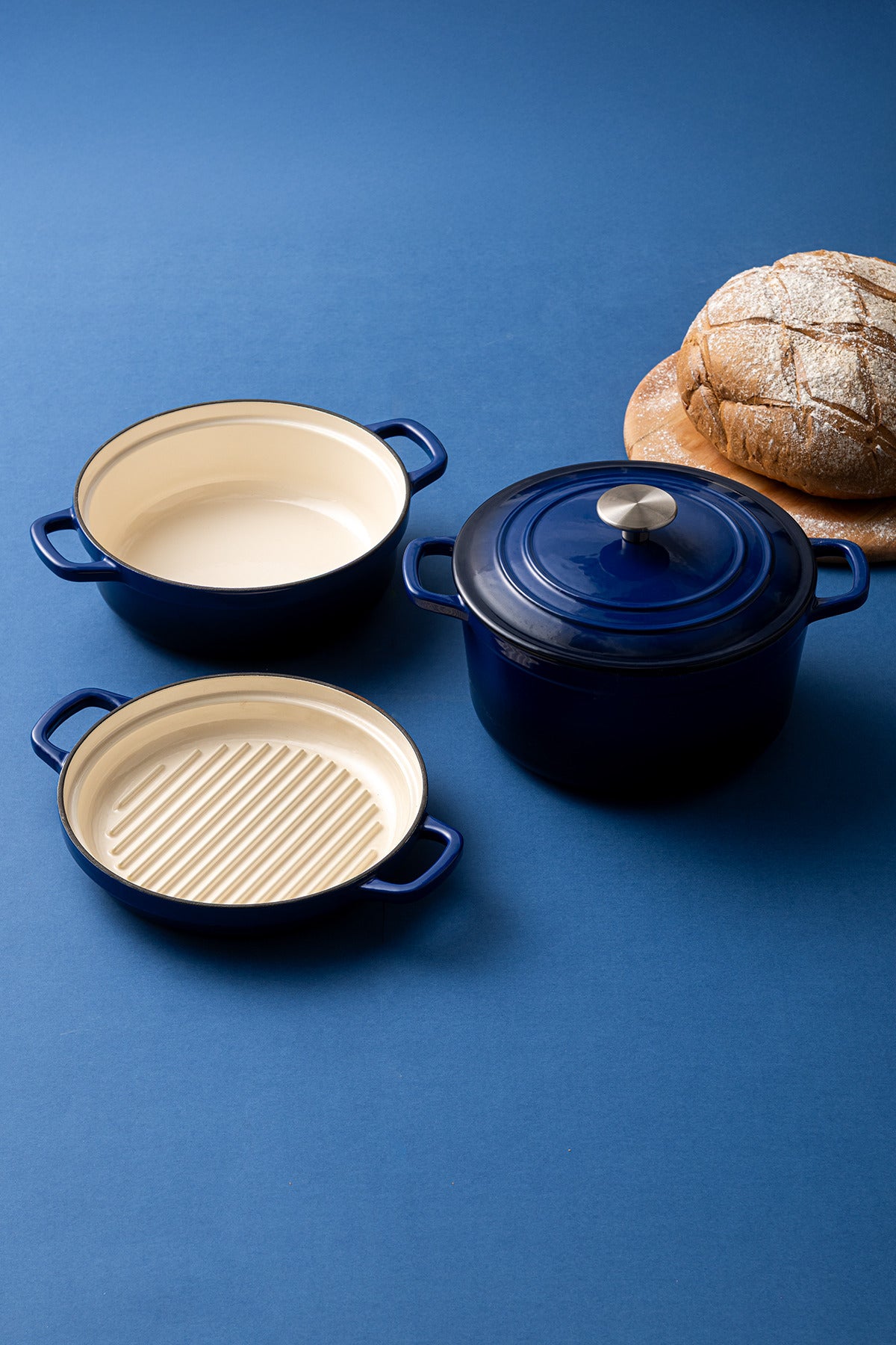 Emsan Fortino Cast Cast Cookware Set 4 Piece 22 cm