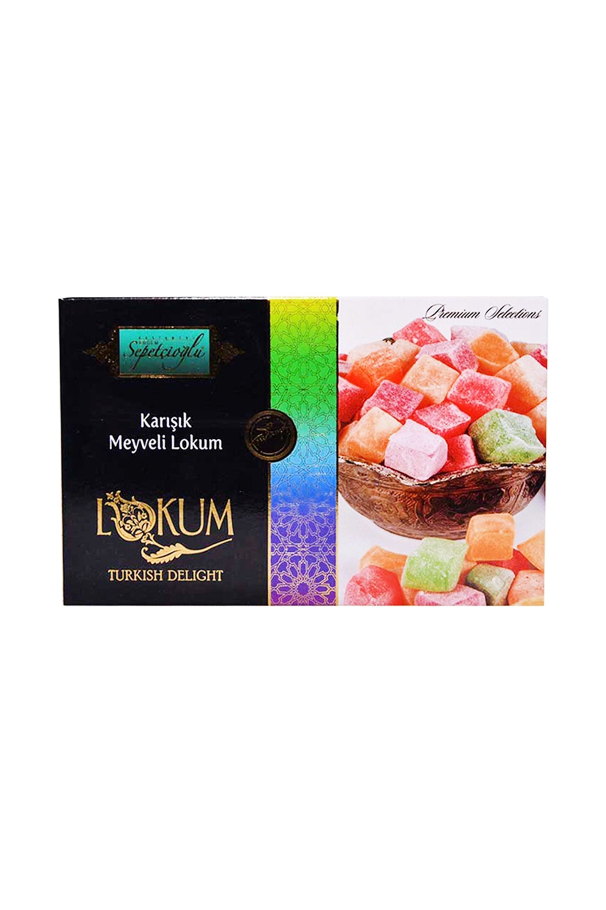 Erdem Sepetcioglu Mixed Fruit Turkish Delight 300 g - MALLTURK