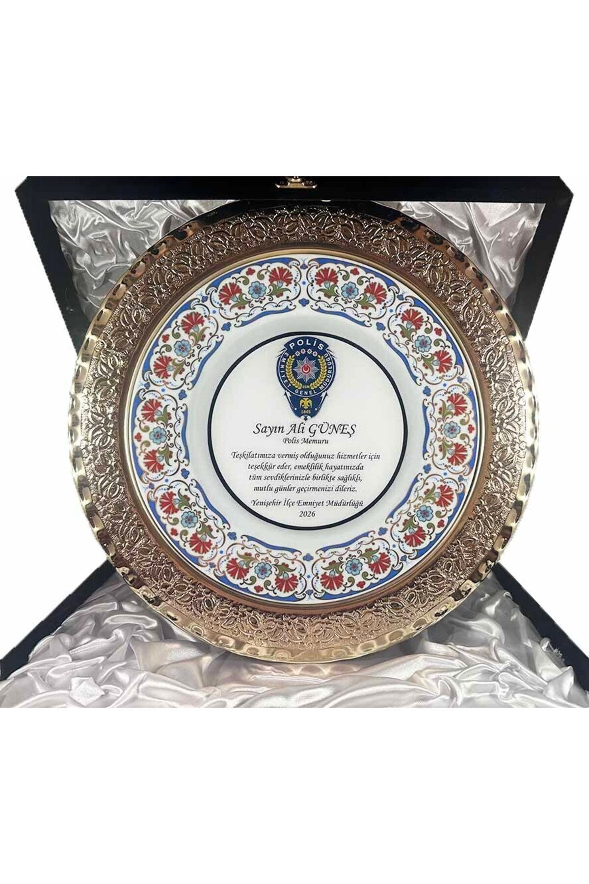 Cini Evi Personalized Special Silver Plate - MALLTURK