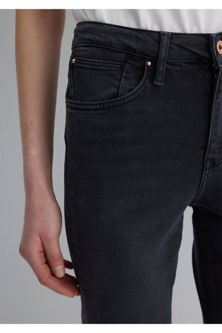 Mavi Cindy Gold Shape Anthracite Jeans 100277-88608 - MALLTURK