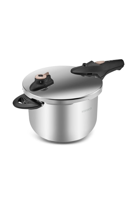 Karaca Astrid induction Base Pressure Cooker 6 Lt Rose - MALLTURK