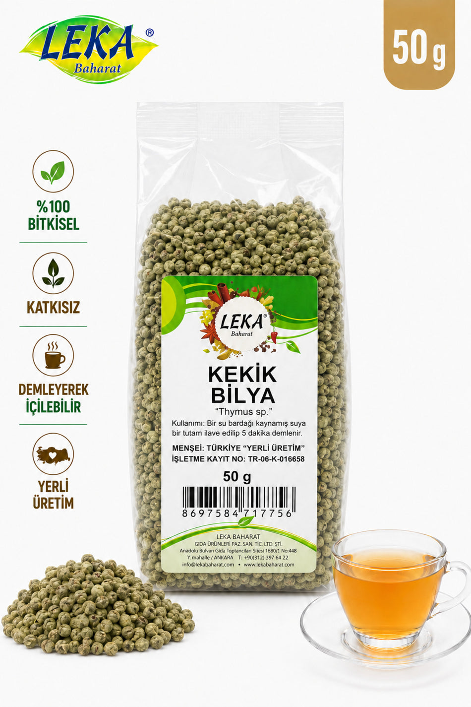 Leka Gewürz-Thymianbällchen 50 g