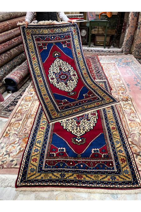 RD RAMAZAN DAG Hand Rug Art Hand-Woven Taspinar Rug Yune Wool Weave Olup Natural Dye - MALLTURK