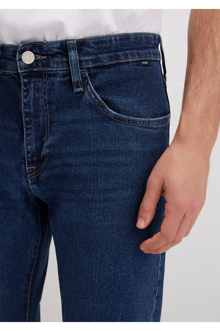 Mavi Milan Street Dark Mavi Denim Jeans 0081088524 - MALLTURK