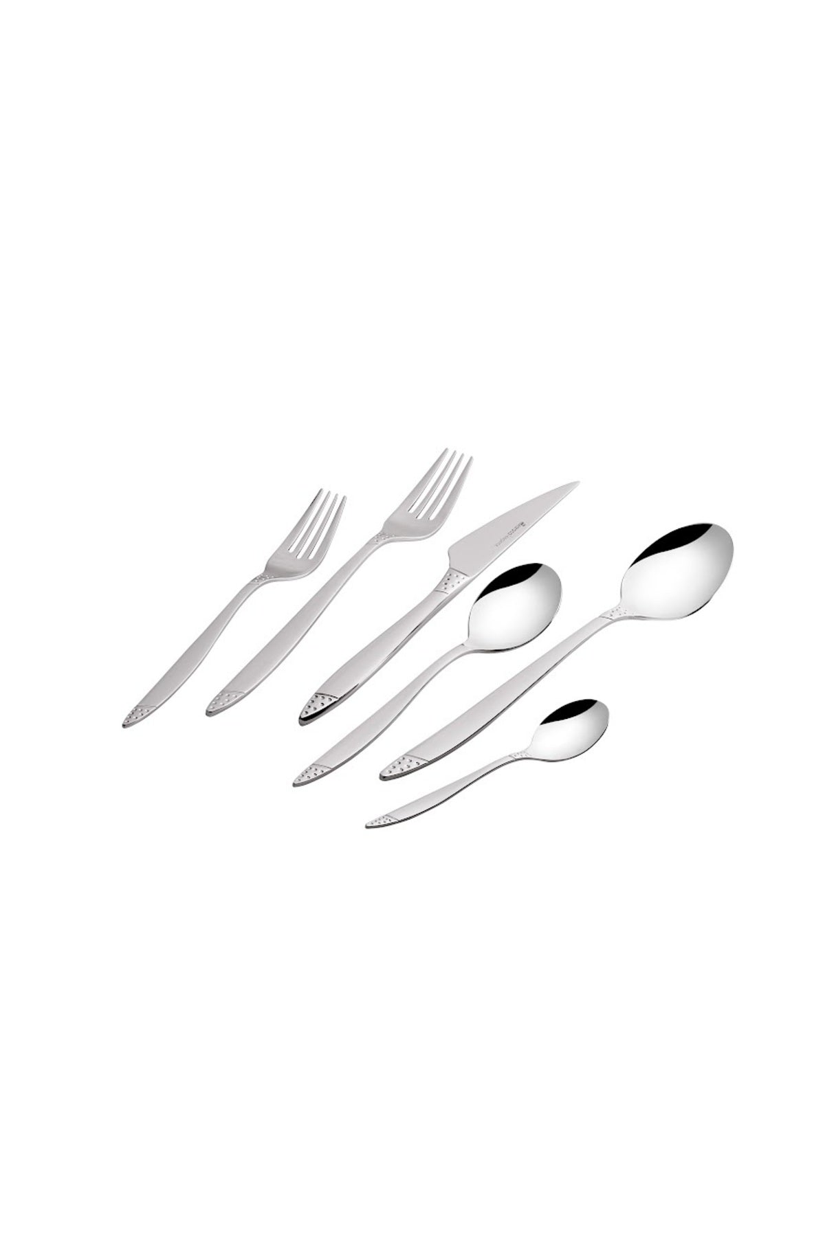 Karaca bore elegance 36 Piece 6 Place Setting Flatware Boxed - MALLTURK