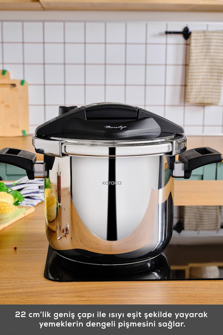 Karaca Marseille induction Base Pressure Cooker 7 Liters - MALLTURK