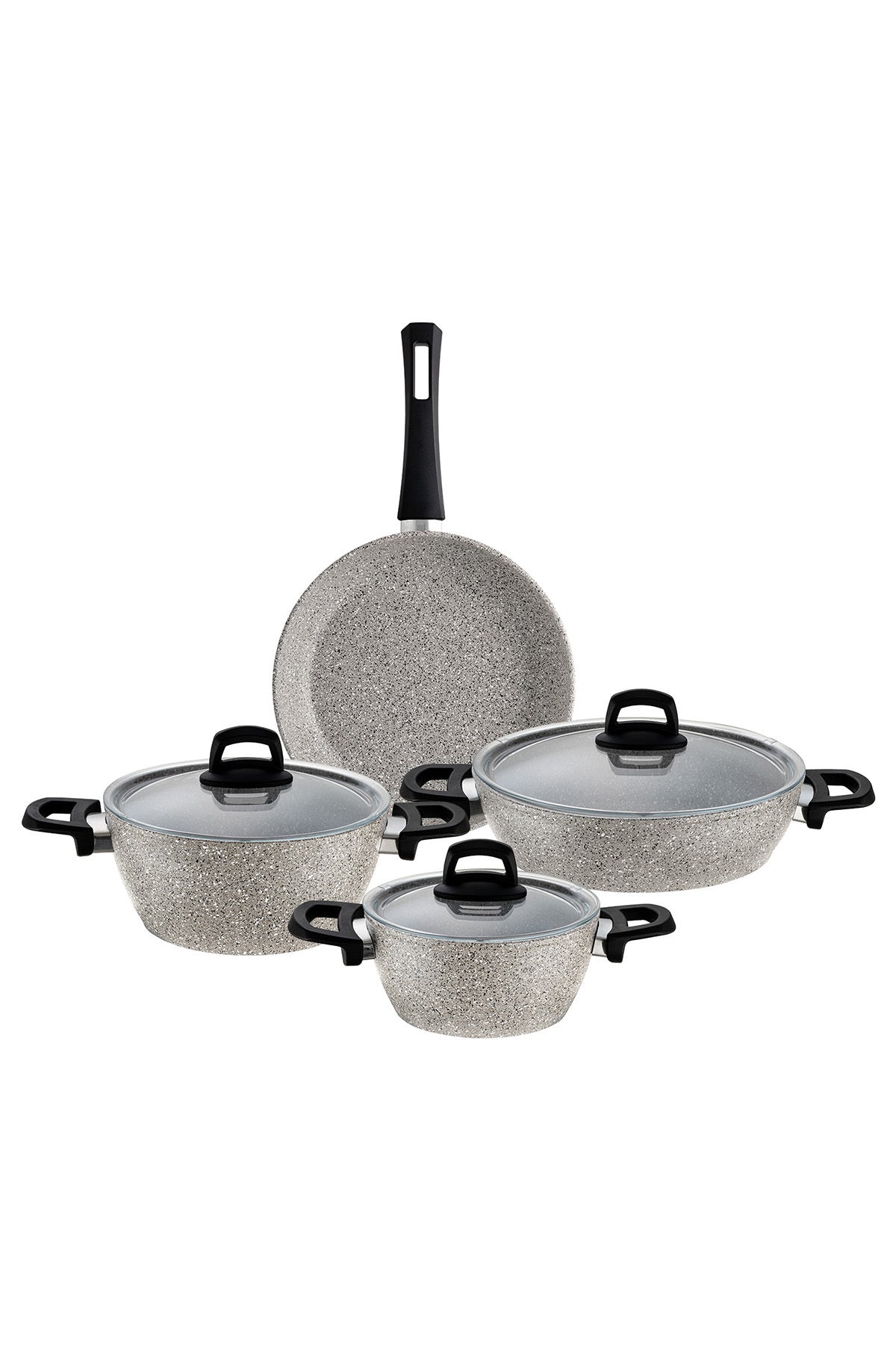 Emsan Bright 7 Piece Cookware Set