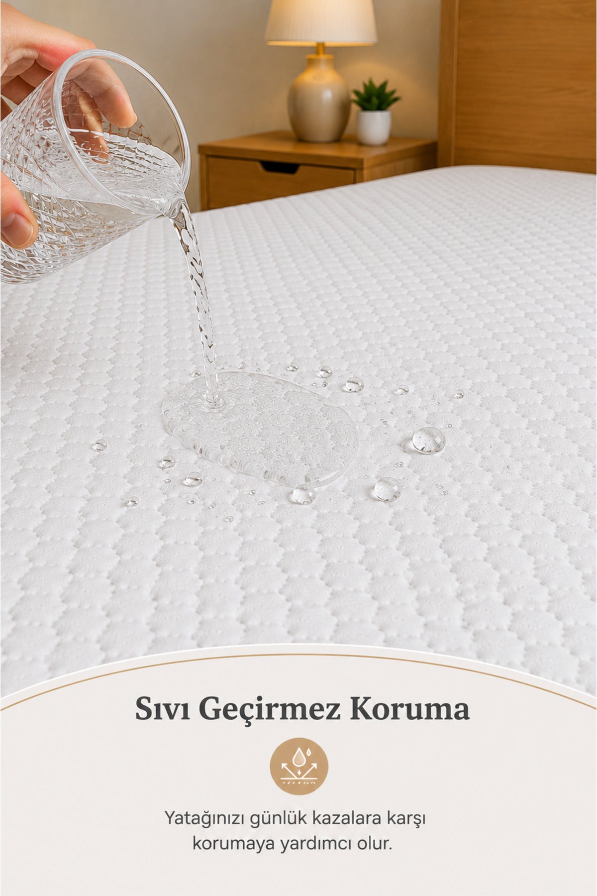 Elovias Waterproof Fitted Mattress Protector - MALLTURK