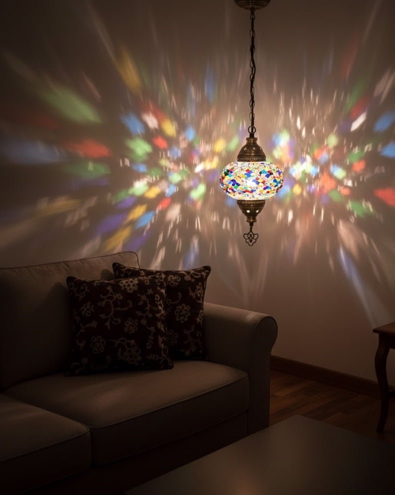Turkish Mosaic Pendant Lamp - MALLTURK
