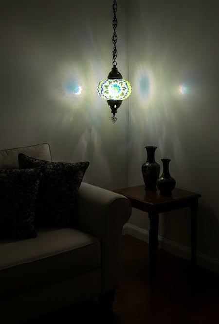 Turkish Mosaic Pendant Lamp - MALLTURK