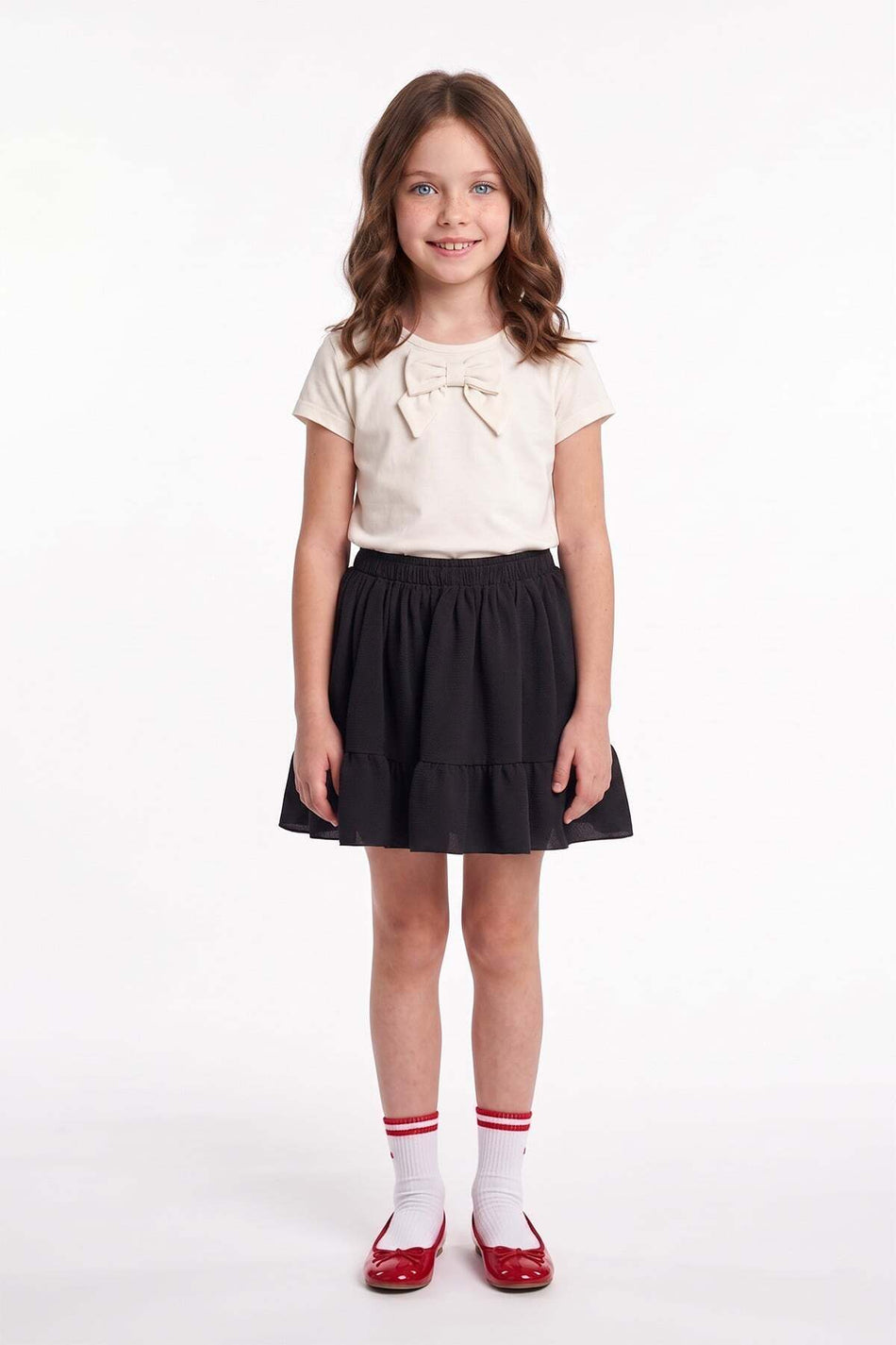 23 April Buy Elastic Layered Girls' Skirt - MALLTURK
