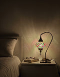 Table lamp, bedside table, bedside lighting, Turkish lamp night light