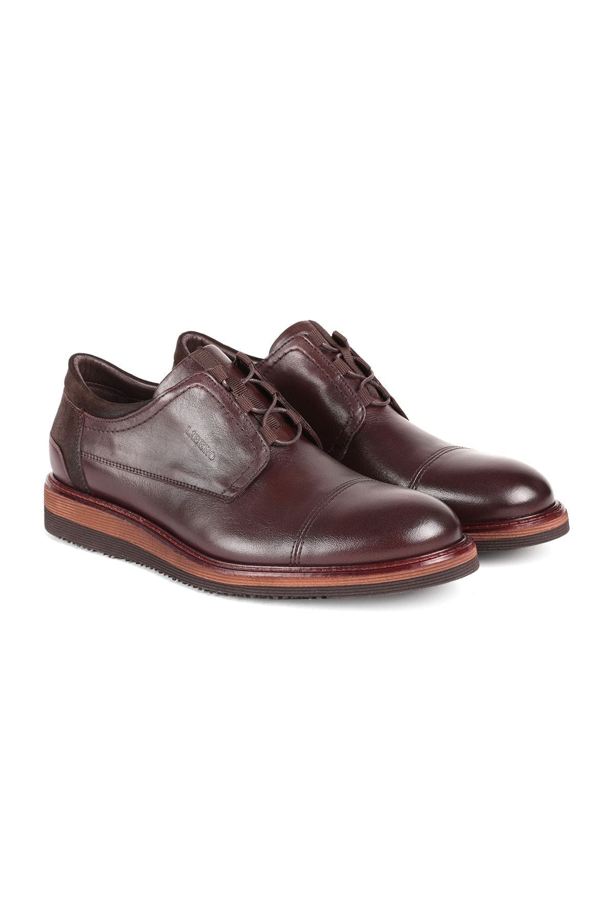 2646 Oxford Men's Shoes Brown - MALLTURK