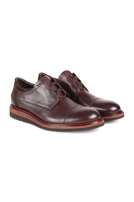 2646 Oxford Men's Shoes Brown - MALLTURK