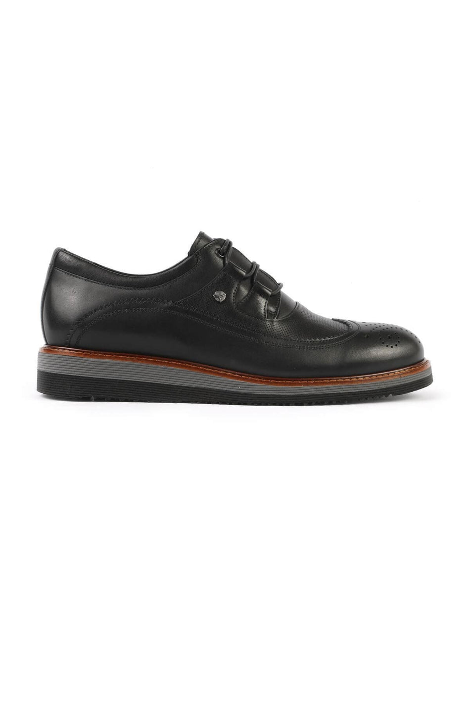 2902 Oxford Men's Shoes Black - MALLTURK