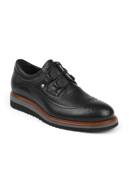 2902 Oxford Men's Shoes Black - MALLTURK