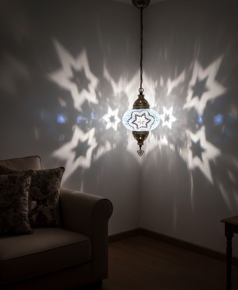 Turkish Mosaic Pendant Lamp - MALLTURK