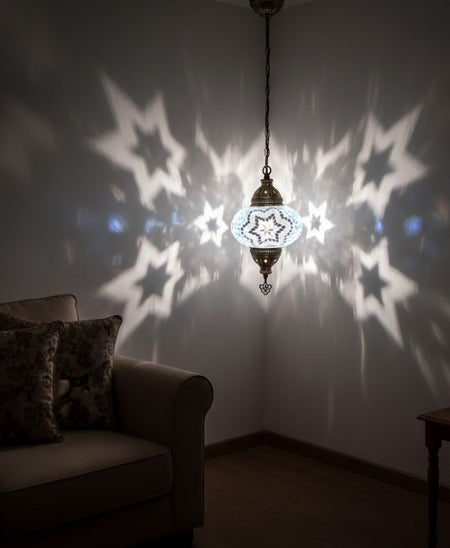 Turkish Mosaic Pendant Lamp - MALLTURK