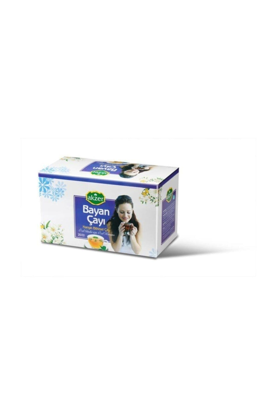 Akzer Yarrow and Vitex Seed Mixed Herbal Tea (25 sachets)