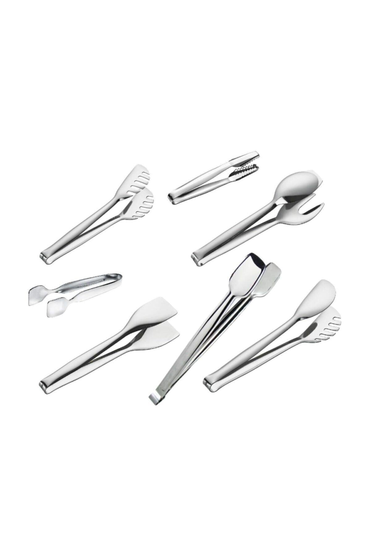 Nehir gri 7li servis masasi Set - MALLTURK