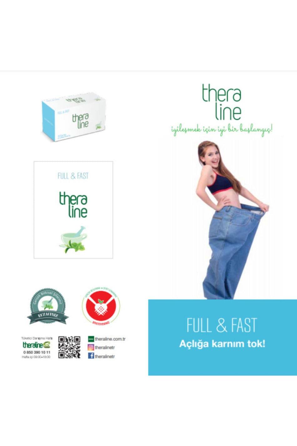Theraline Voll & Schnell Gemischter Kräuter-Arzneitee, 20 Teebeutel × 2 Packungen