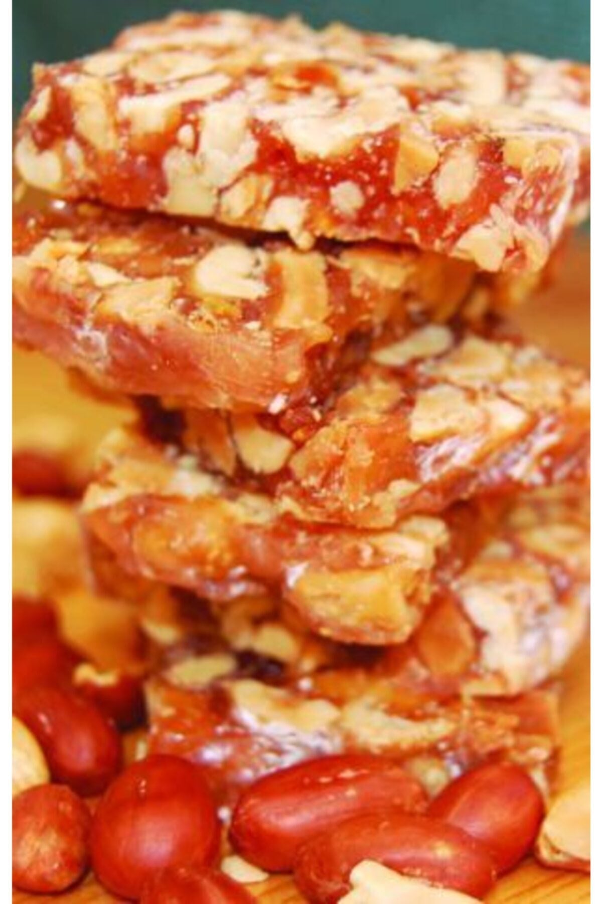 Necim Oksuz Lokum- Cezerye Peanut Brittle Turkish Delight 1 kg - MALLTURK
