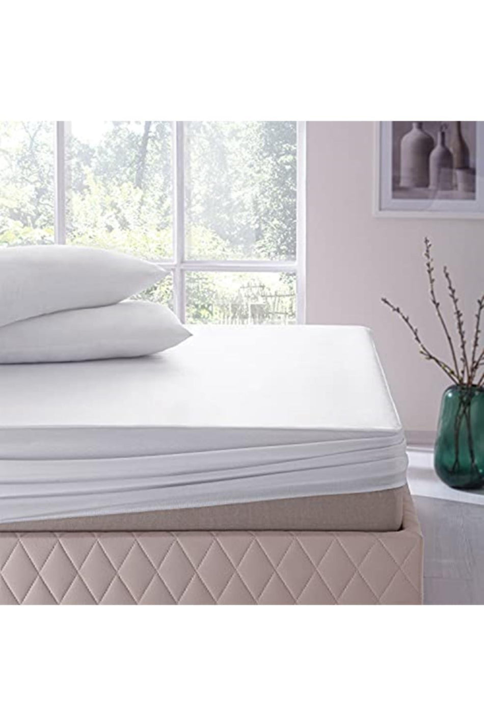 Puffy Semmy Waterproof Fitted Mattress Protector - MALLTURK
