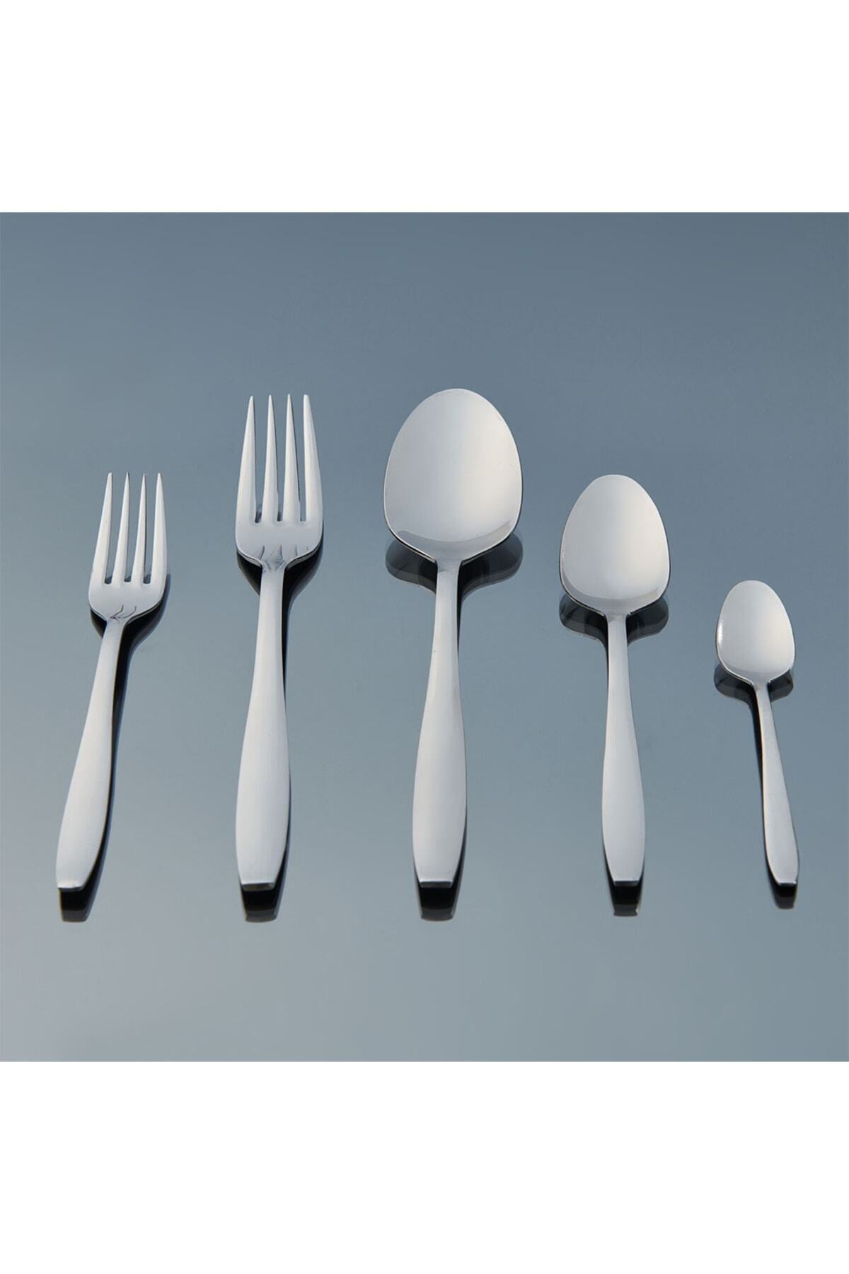Nehir sahra 30 Piece Fork Spoon Set - MALLTURK