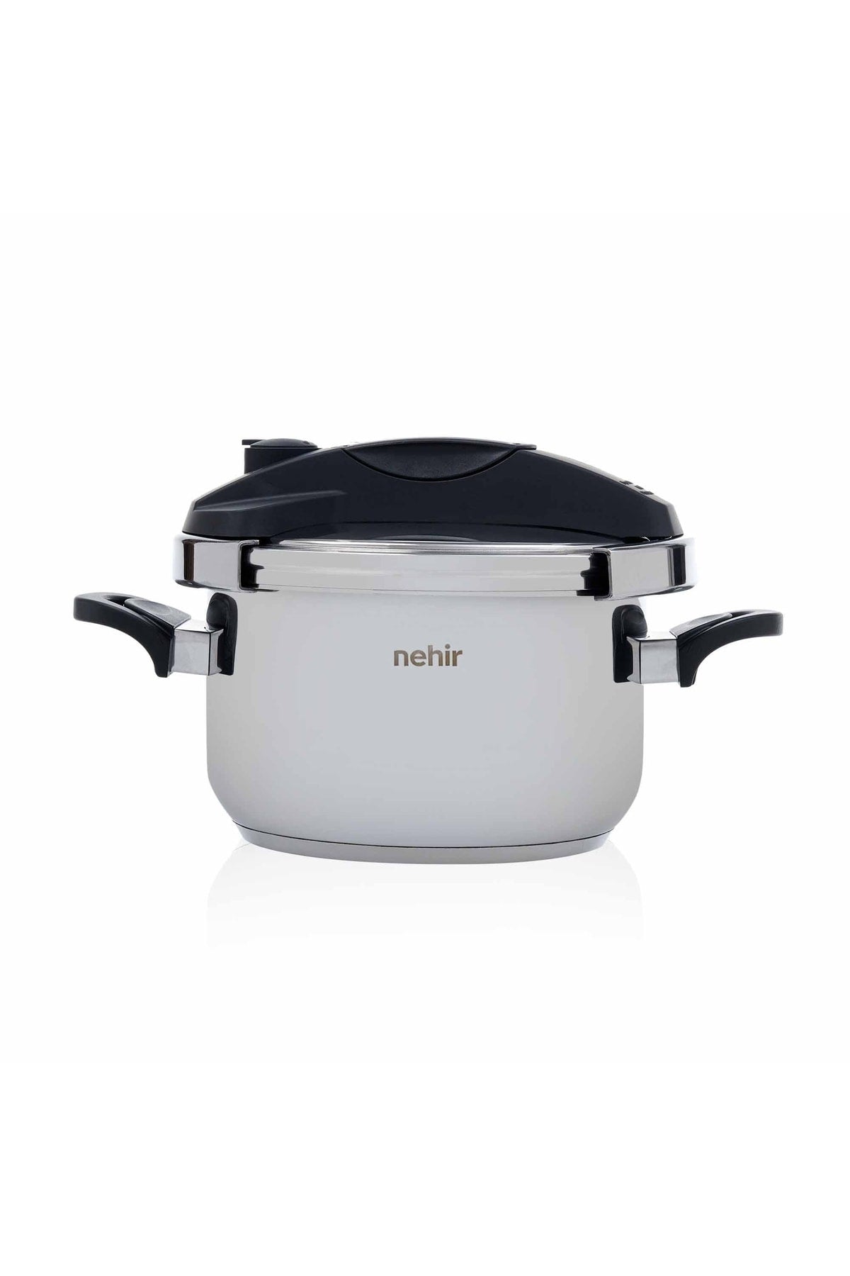 Nehir Silver Matik Pressure Cooker - 5 Lt - MALLTURK