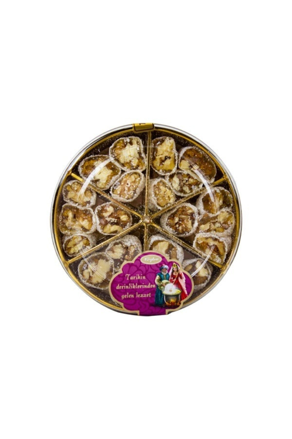 Tugba Kuruyemis Walnut Special Turkish Delight 250 g - MALLTURK