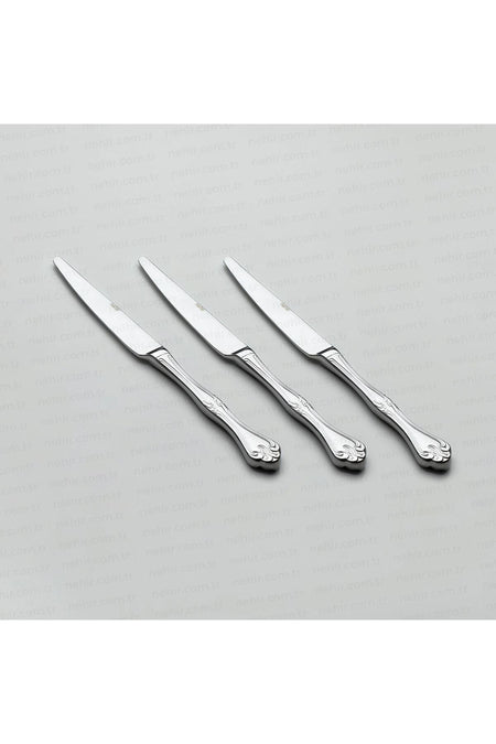Nehir lalezar Plain 6li Dinner Knife - MALLTURK