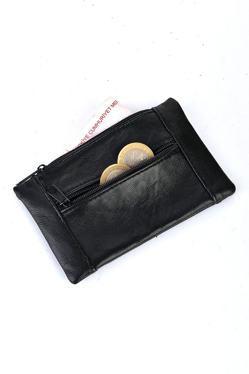 Fubileather Genuine Leather Coin Purse Mini Wallet