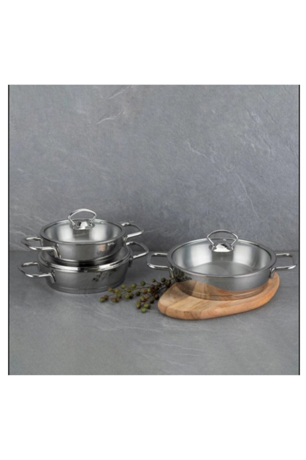 Nehir 6 Piece Saute Pan Set