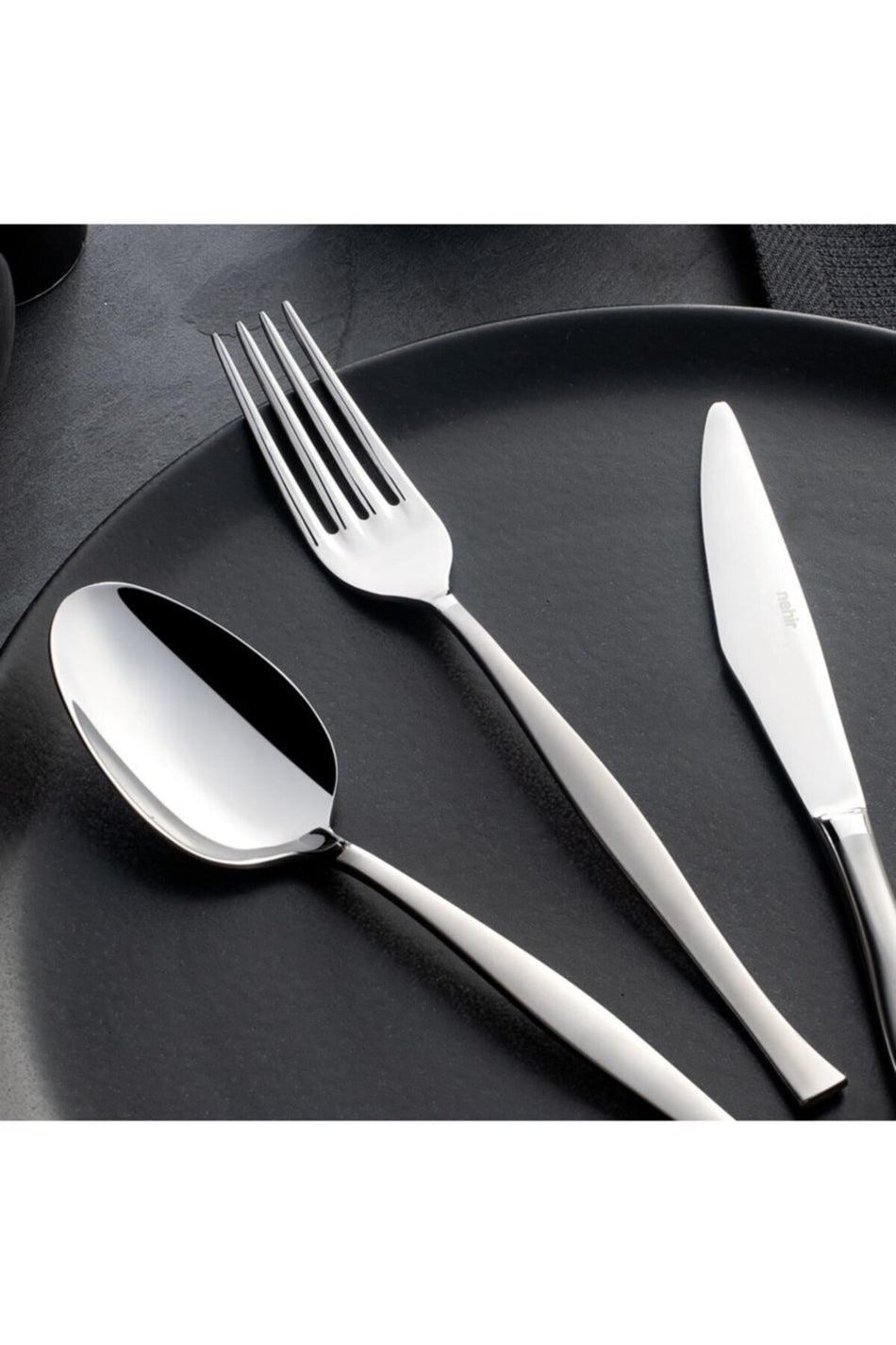 Nehir zarif Flatware Set Set deri cantali 89 Piece - MALLTURK
