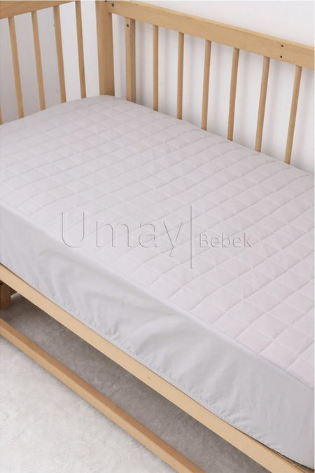Umaybebek Cotton Quilted Fitted Baby & Kids Mattress Protector - MALLTURK