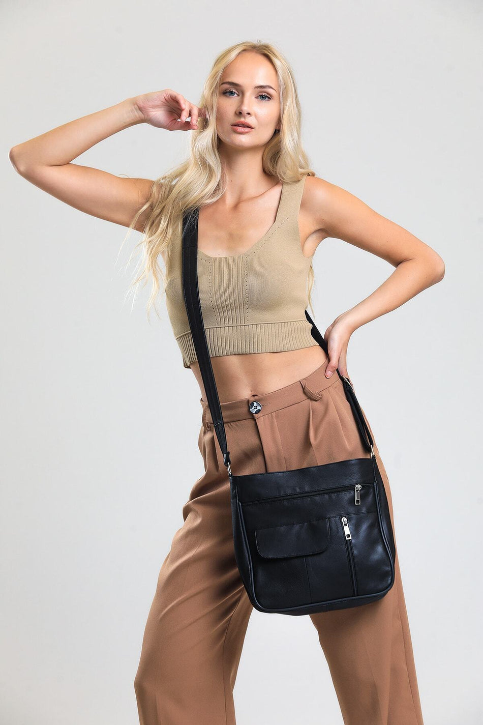 Fubileather Genuine Leather Luxury Women's Shoulder Bag