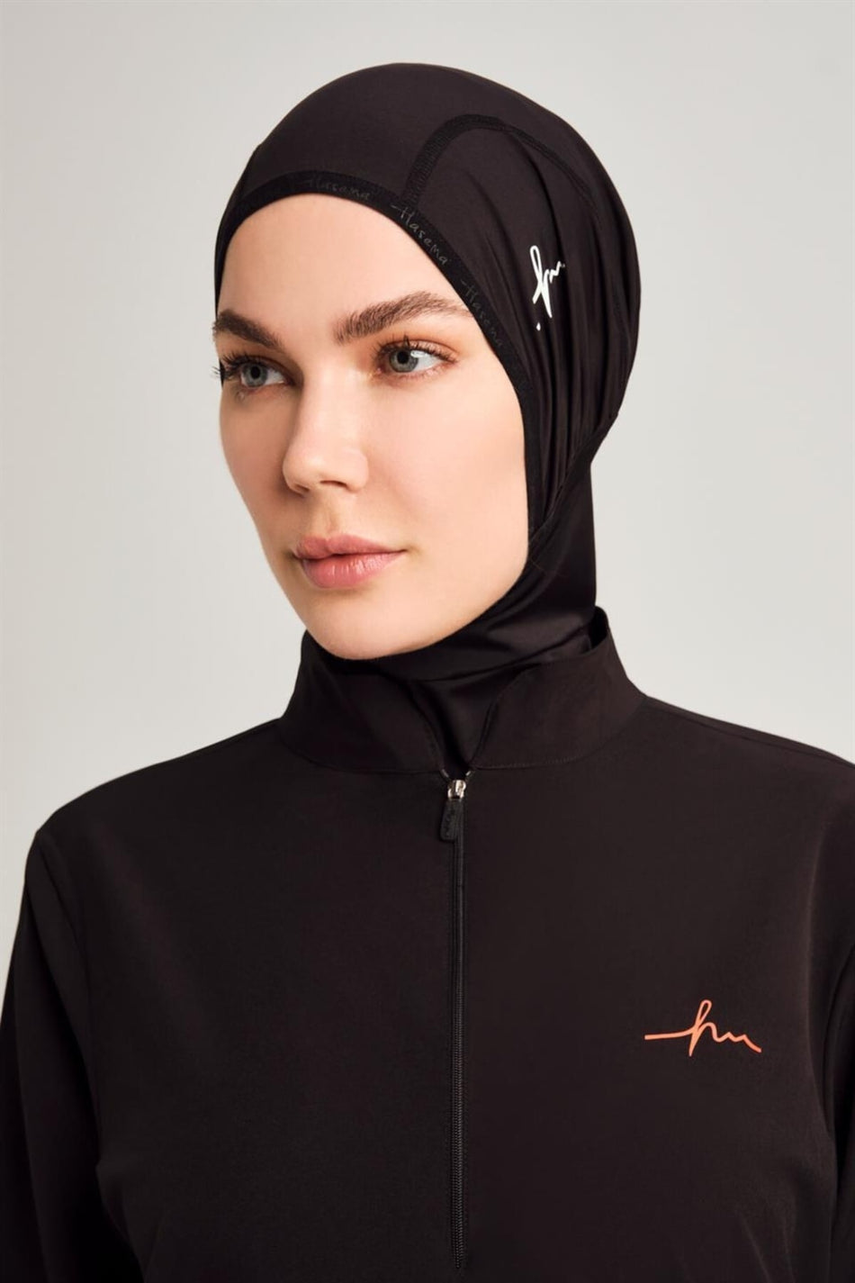 Hasema Black Performance Swim Cap