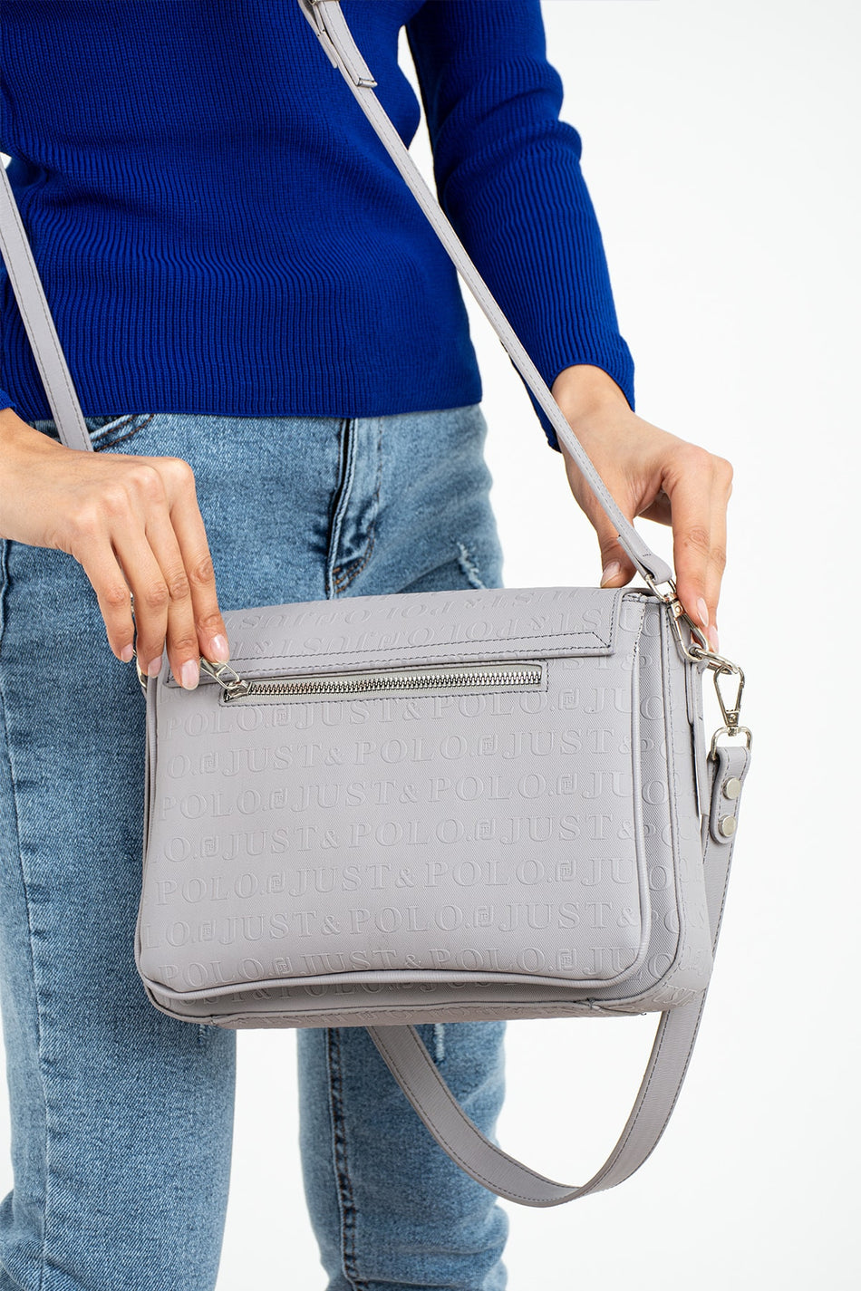 Just Polo New Season Women's Bag JPM4063 Grey - MALLTURK
