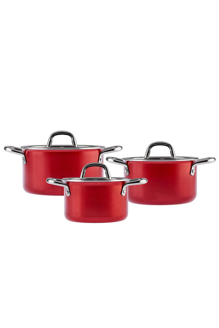 Emsan Master Class 6 Piece Midi Cookware Set