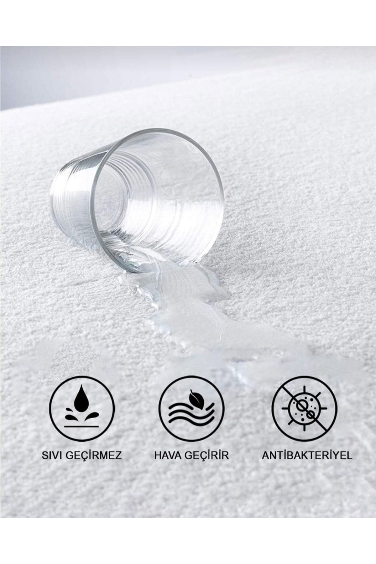 AYHOME Waterproof Cotton Fitted Mattress Protector - MALLTURK