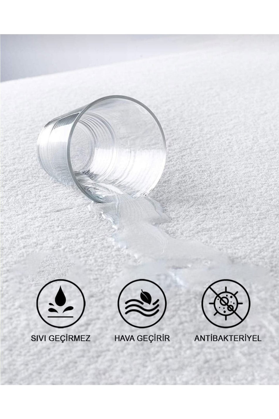 AYHOME Waterproof Cotton Fitted Mattress Protector - MALLTURK