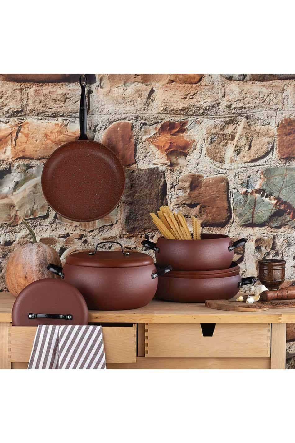 KORKMAZ Comlek 7 Piece Cookware Set