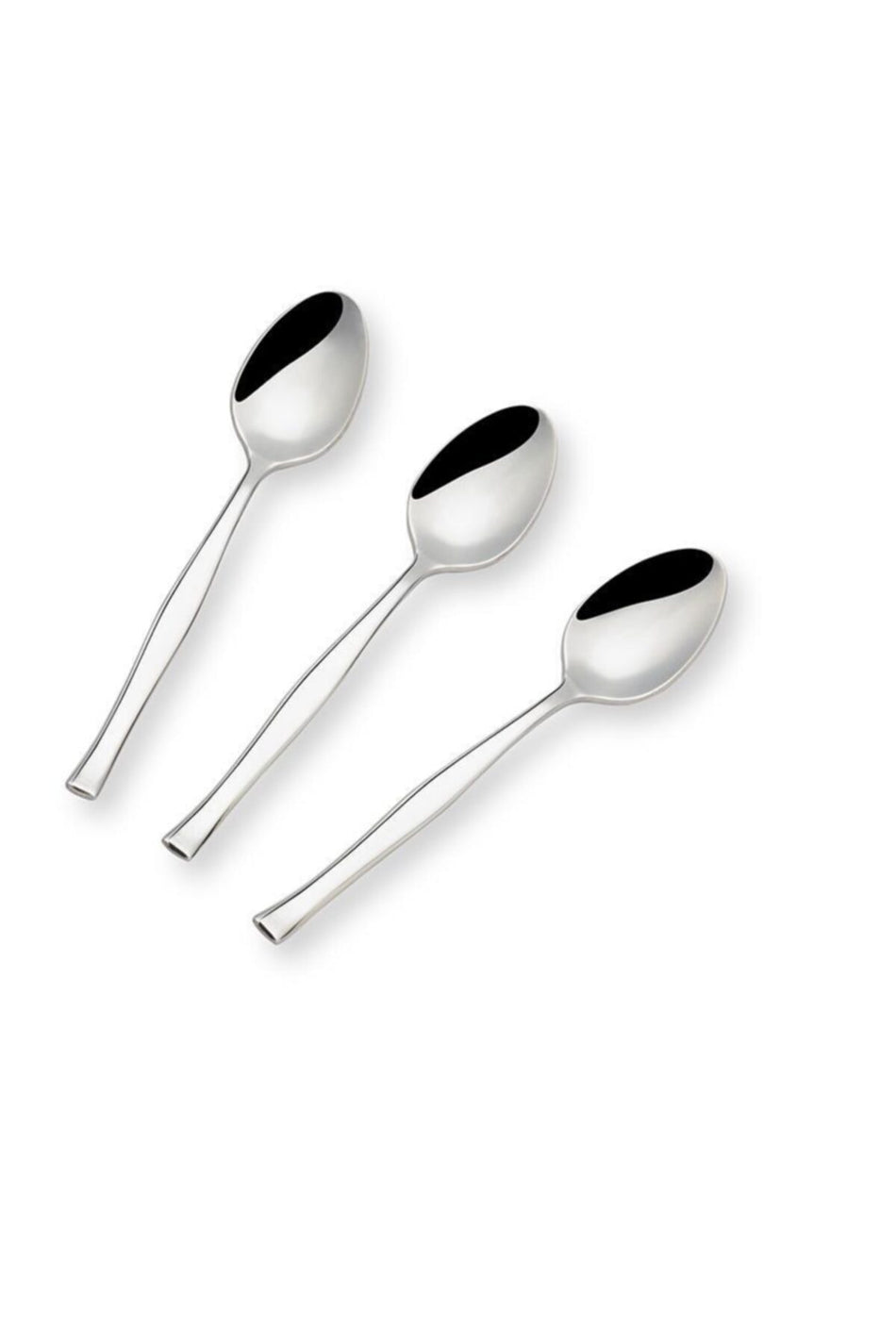 Nehir zarif Plain 12 Piece cay Spoon 18 10 304 kalite - MALLTURK