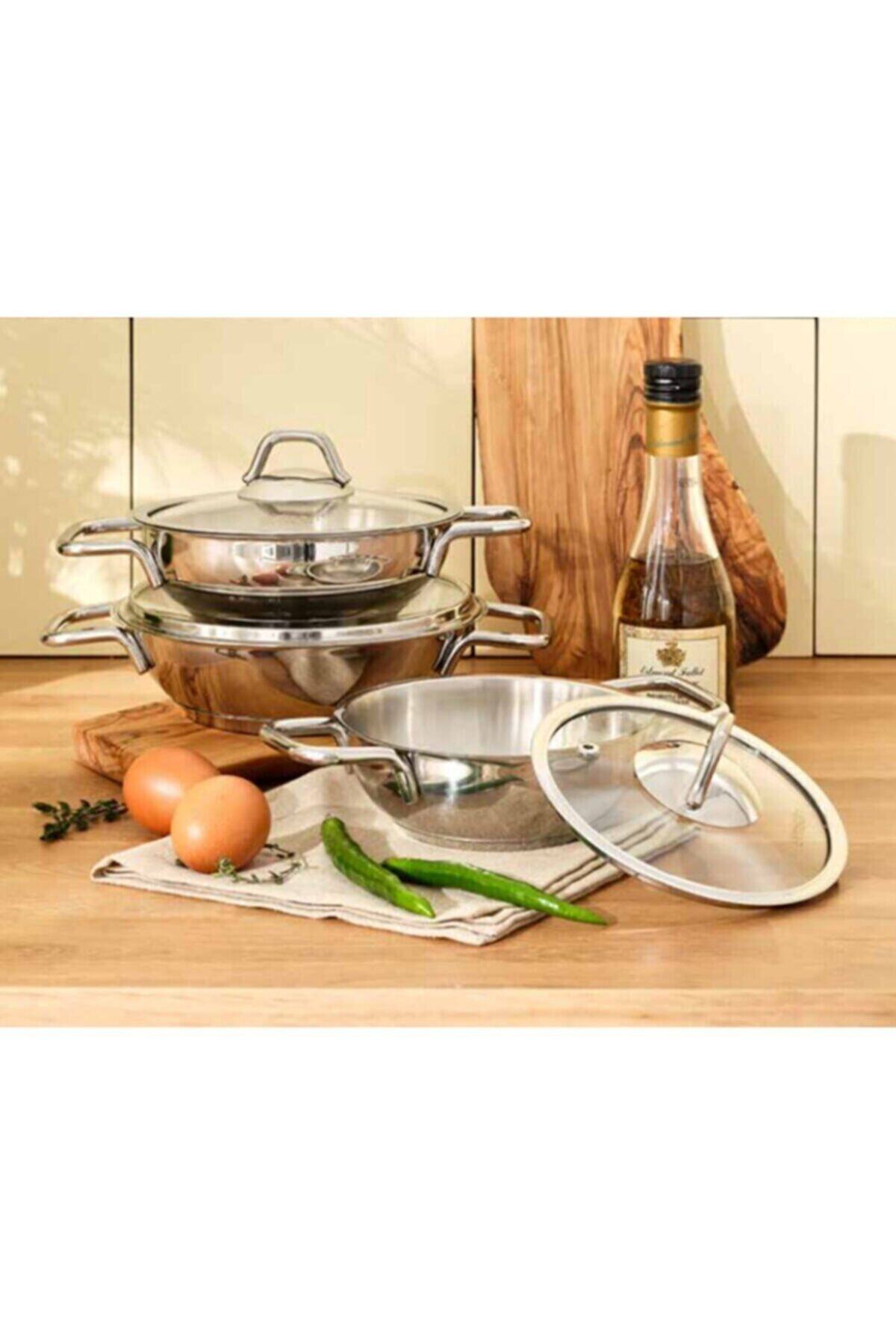 Emsan Rumeli 6 Piece Saute Pan Set - MALLTURK