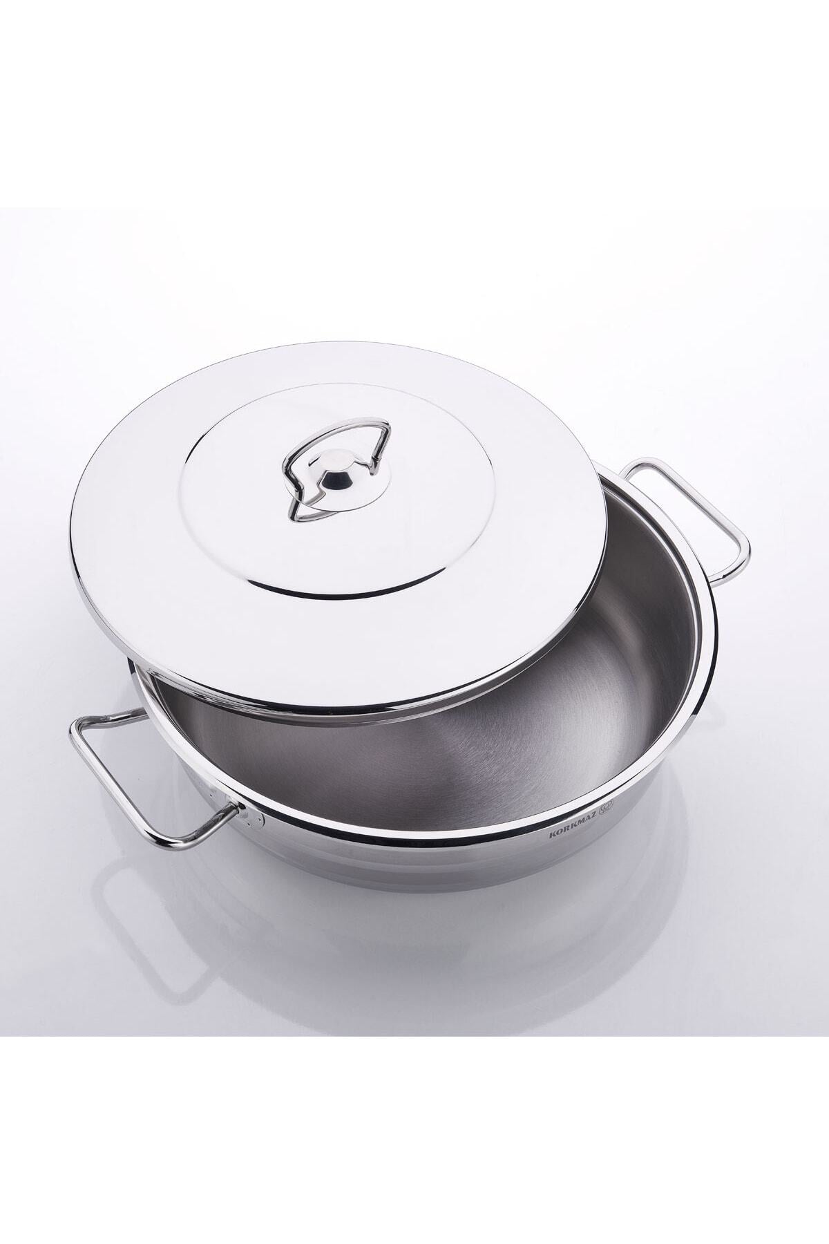 KORKMAZ Mega Shallow Pot