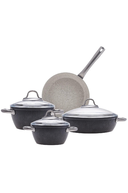 Emsan Sansa 7 Piece Granite Cookware Set - MALLTURK