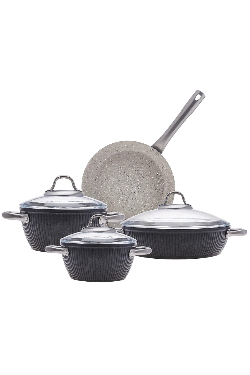 Emsan Sansa 7 Piece Granite Cookware Set - MALLTURK