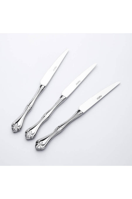 Nehir lalezar Flatware Set Set 84 Piece deri Boxed Spoon Set - MALLTURK